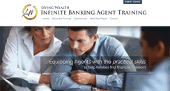 Desktop Screenshot of infinitebankingagenttraining.com